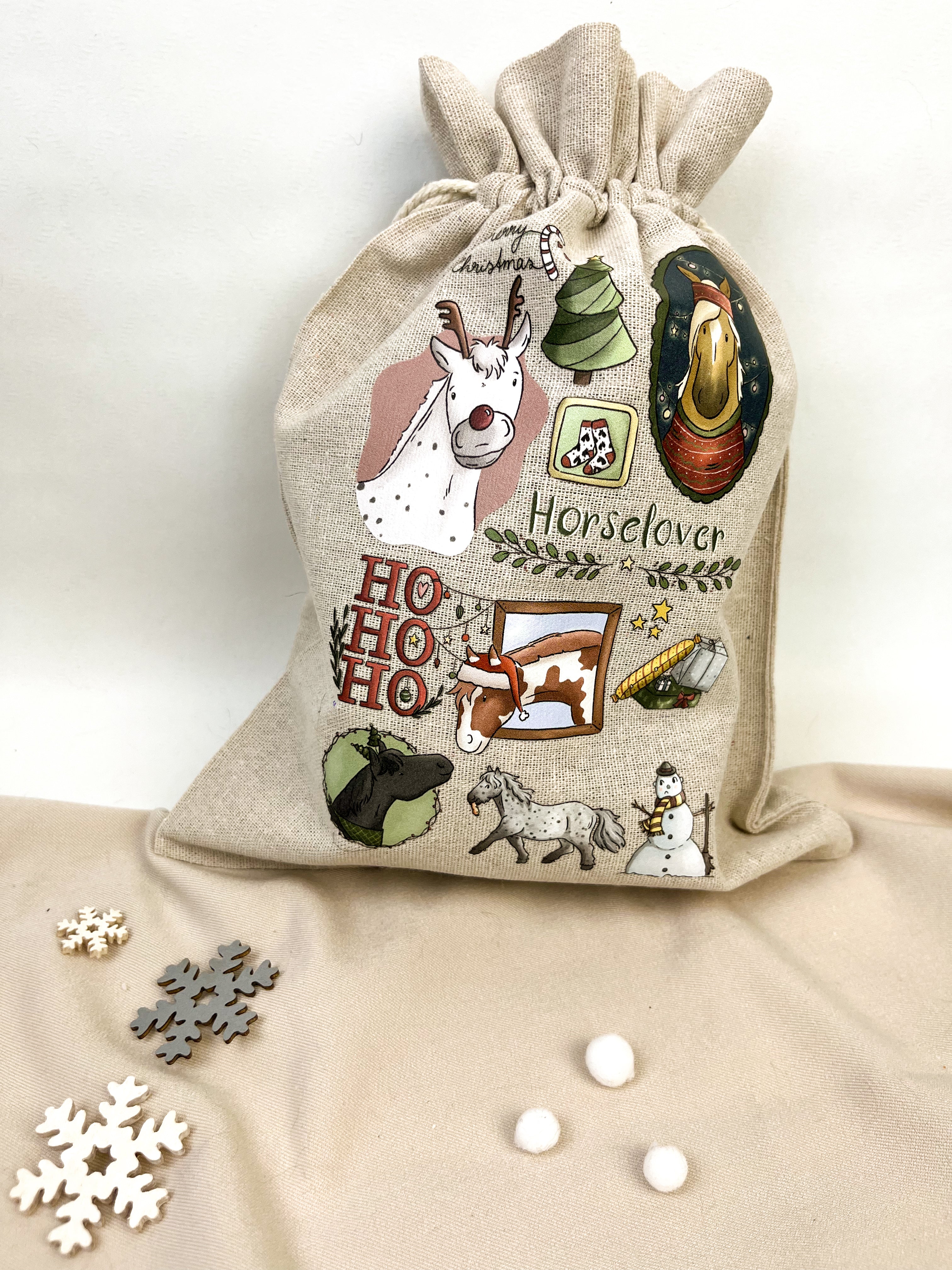 Geschenkbeutel “Weihnachtscollage"