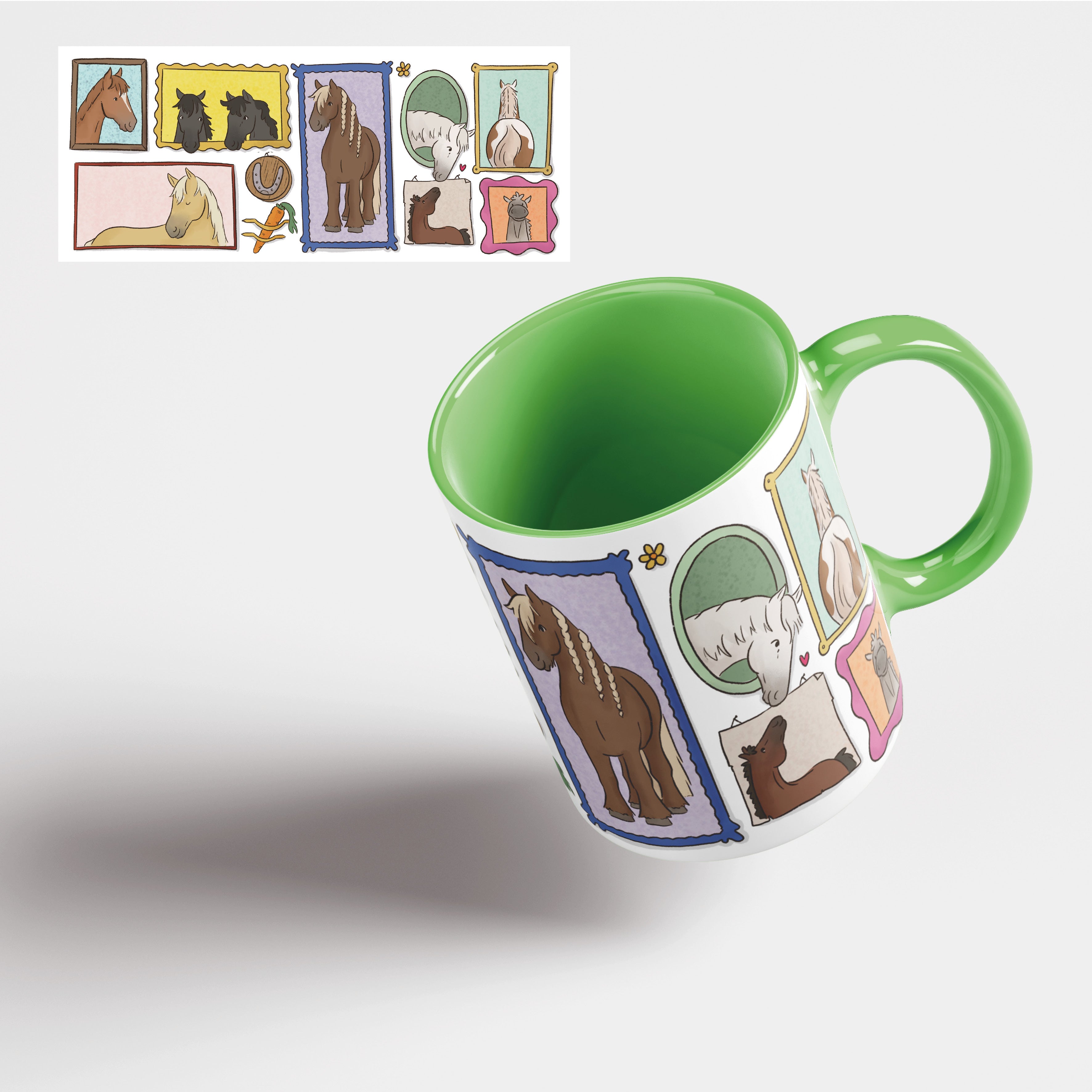Tasse Mental Pferdegalerie